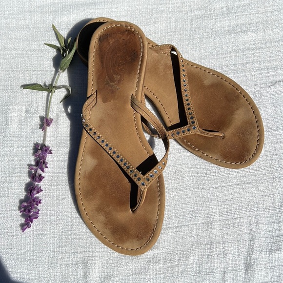 RAINBOW Sandals with Swarovski Crystals.🌈 - Picture 3 of 17